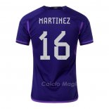 Maglia Argentina Giocatore Martinez Away 2022
