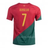 Maglia Portogallo Giocatore Ronaldo Home 2022