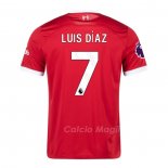 Maglia Liverpool Giocatore Luis Diaz Home 2023-2024