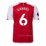 Maglia Arsenal Giocatore Gabriel Home 2023-2024