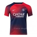 Maglia Prematch Paris Saint-Germain 2023 Blu e Rosso