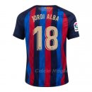 Maglia FC Barcellona Giocatore Jordi Alba Home 2022-2023