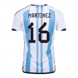Maglia Argentina Giocatore Martinez Home 2022