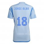 Maglia Spagna Giocatore Jordi Alba Away 2022