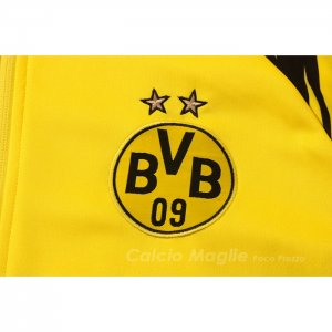 Tuta da Track con Cappuccio Borussia Dortmund 2021 Giallo