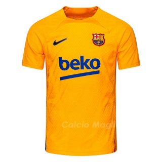 Maglia Allenamento FC Barcellona 2021-2022 Arancione