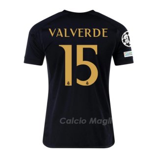 Maglia Real Madrid Giocatore Valverde Third 2023-2024