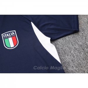 Maglia Allenamento Italia 2023-2024 Blu