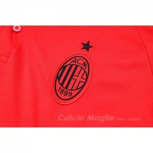 Maglia Polo Milan 2023-2024 Rosso