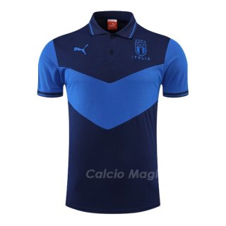 Maglia Polo Italia 2022-2023 Blu