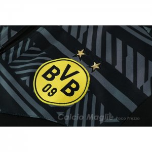 Tuta da Track di Giacca Borussia Dortmund 2022-2023 Grigio