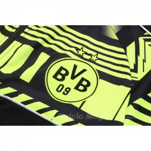 Tuta da Track di Giacca Borussia Dortmund 2022-2023 Nero