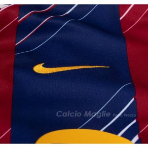 Maglia Prematch FC Barcellona 2023 Blu e Rosso