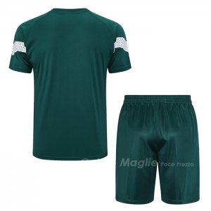 Tuta da Track Palmeiras Manica Corta 2023-2024 Verde - Pantaloncini