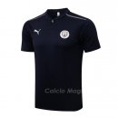 Maglia Polo Manchester City 2021-2022 Blu