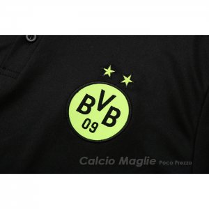 Maglia Polo Borussia Dortmund 2022-2023 Nero
