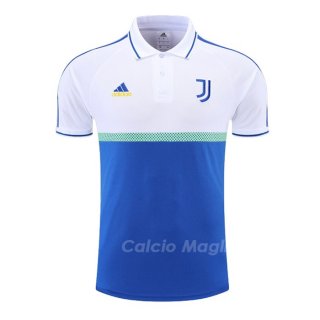 Maglia Polo Juventus 2022-2023 Bianco e Blu