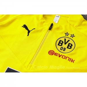 Tuta da Track di Felpa Borussia Dortmund 2022-2023 Giallo