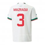 Maglia Marocco Giocatore Mazraoui Away 2022