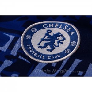 Tuta da Track Chelsea Manica Corta 2021-2022 Blu