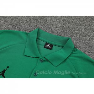Maglia Polo Paris Saint-Germain Jordan 2022-2023 Verde