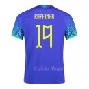 Maglia Brasile Giocatore Raphinha Away 2022