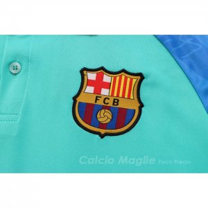 Maglia Polo FC Barcellona 2022-2023 Verde