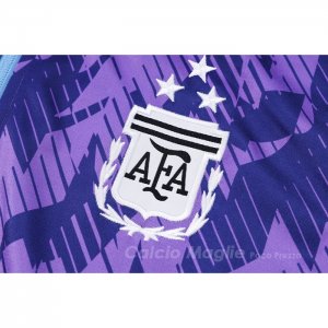 Tuta da Track di Giacca Argentina 2022-2023 Purpura