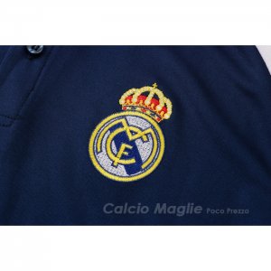 Maglia Polo Real Madrid 2022-2023 Blu