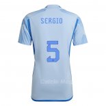 Maglia Spagna Giocatore Sergio Away 2022