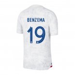 Maglia Francia Giocatore Benzema Away 2022