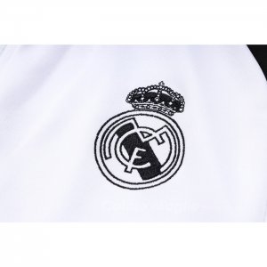 Tuta da Track di Giacca Real Madrid 2023-2024 Bianco e Nero