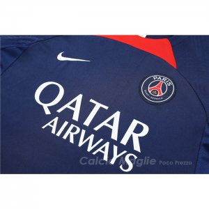 Maglia Allenamento Paris Saint-Germain 2022-2023 Blu Scuro
