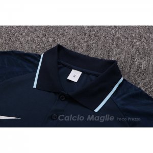 Maglia Polo Paris Saint-Germain 2022-2023 Blu Marino