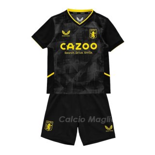 Maglia Aston Villa Third Bambino 2022-2023