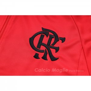 Tuta da Track di Felpa Flamengo 2023-2024 Rosso