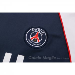 Maglia Allenamento Paris Saint-Germain Jordan 2022-2023 Blu