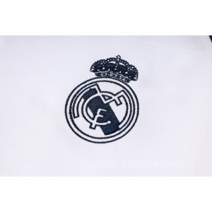 Tuta da Track di Felpa Real Madrid 2023-2024 Bianco