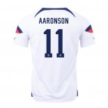 Maglia Stati Uniti Giocatore Aaronson Home 2022