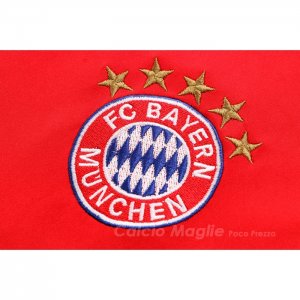Tuta da Track Bayern Monaco Manica Corta 2022-2023 Rosso - Pantaloncini