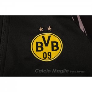 Tuta da Track con Cappuccio Borussia Dortmund 2021 Nero