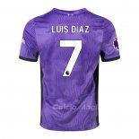 Maglia Liverpool Giocatore Luis Diaz Third 2023-2024