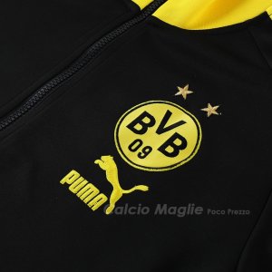 Tuta da Track di Giacca Borussia Dortmund 2023-2024 Nero