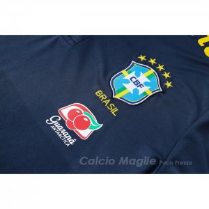 Maglia Polo Brasile 2022-2023 Blu