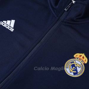 Tuta da Track di Giacca Real Madrid 2023-2024 Blu