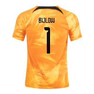 Maglia Paesi Bassi Giocatore Bijlow Home 2022