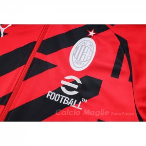 Giacca Milan 2022-2023 Rosso e Nero