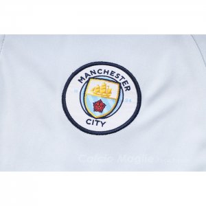 Maglia Polo Manchester City 2023-2024 Grigio