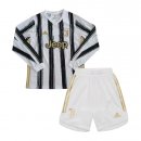 Maglia Juventus Home Manica Lunga Bambino 2020-2021