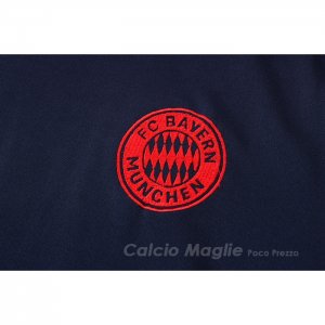 Tuta da Track Bayern Monaco Manica Corta 2022-2023 Blu
